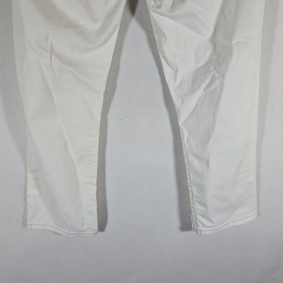 Union Bay Pants Size 5 Beige Low Rise Flared Stretch Y2K Tan White Juniors - Picture 5 of 8